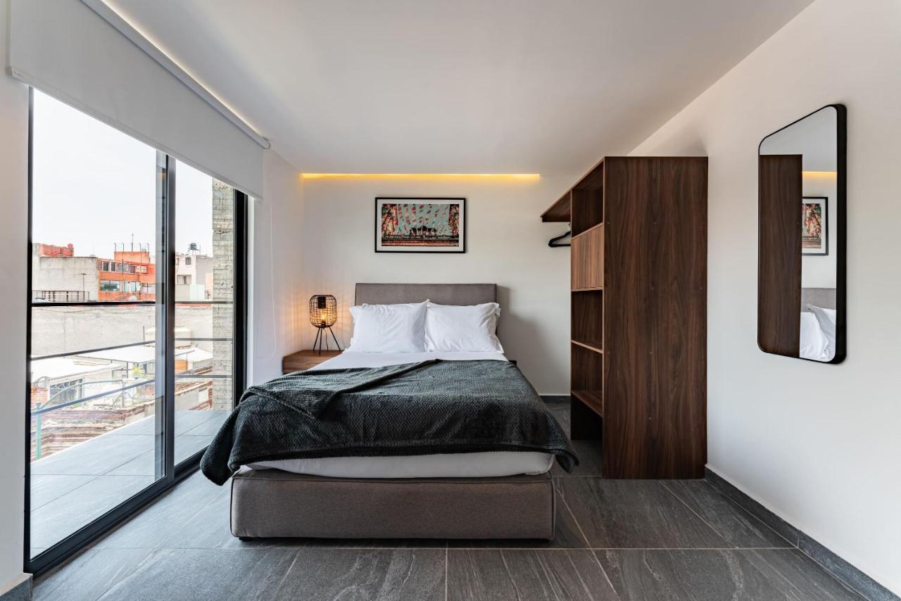 Santa Ma La Ribera Apartments By Vh Мехико Экстерьер фото