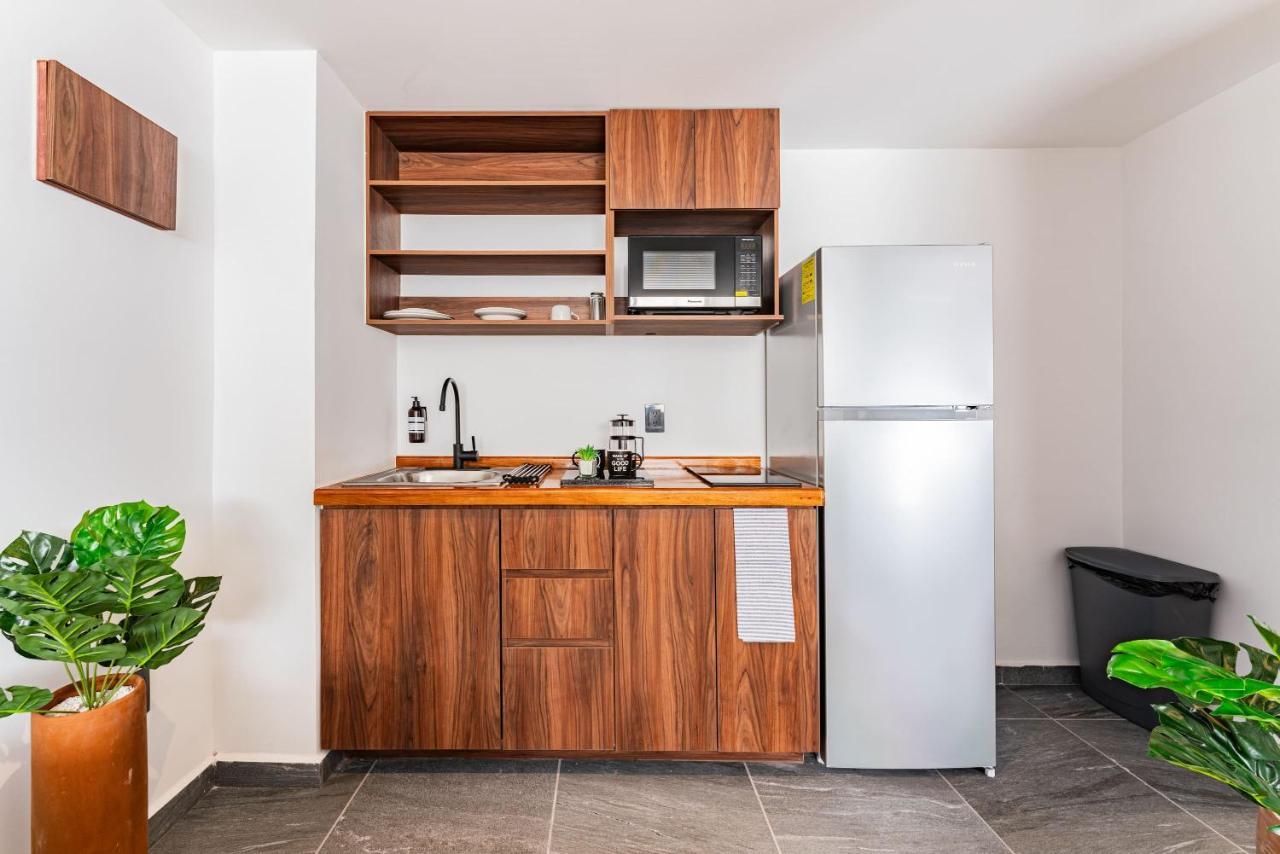 Santa Ma La Ribera Apartments By Vh Мехико Экстерьер фото