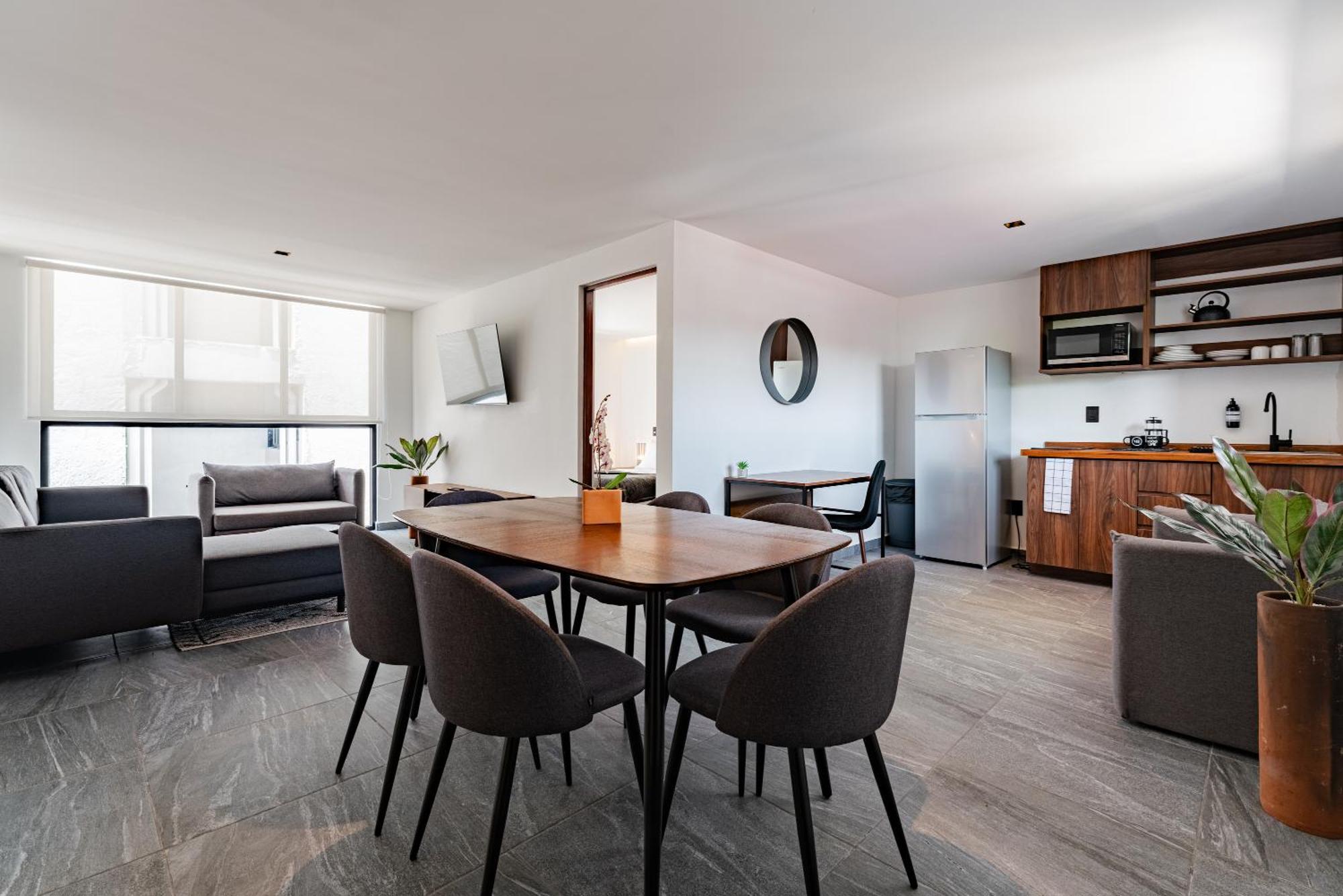 Santa Ma La Ribera Apartments By Vh Мехико Номер фото