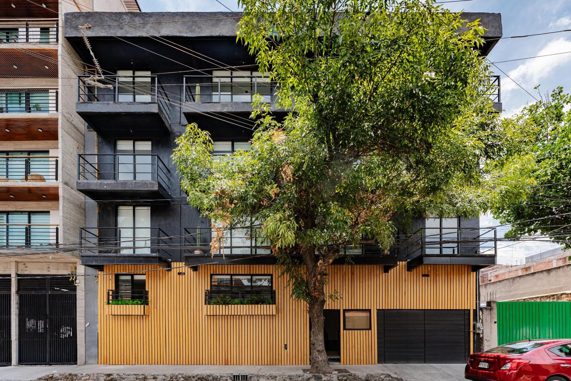 Santa Ma La Ribera Apartments By Vh Мехико Экстерьер фото