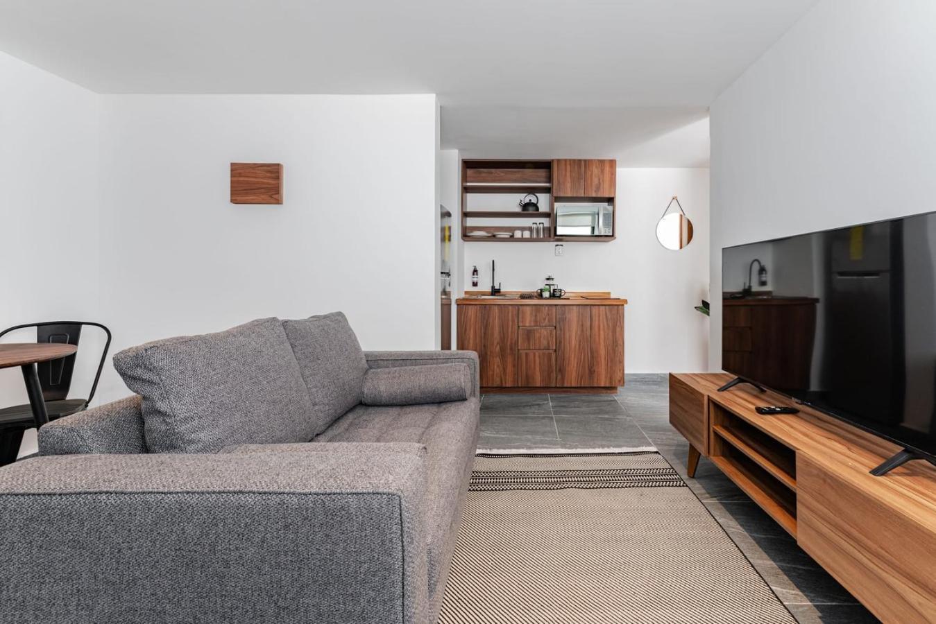 Santa Ma La Ribera Apartments By Vh Мехико Экстерьер фото