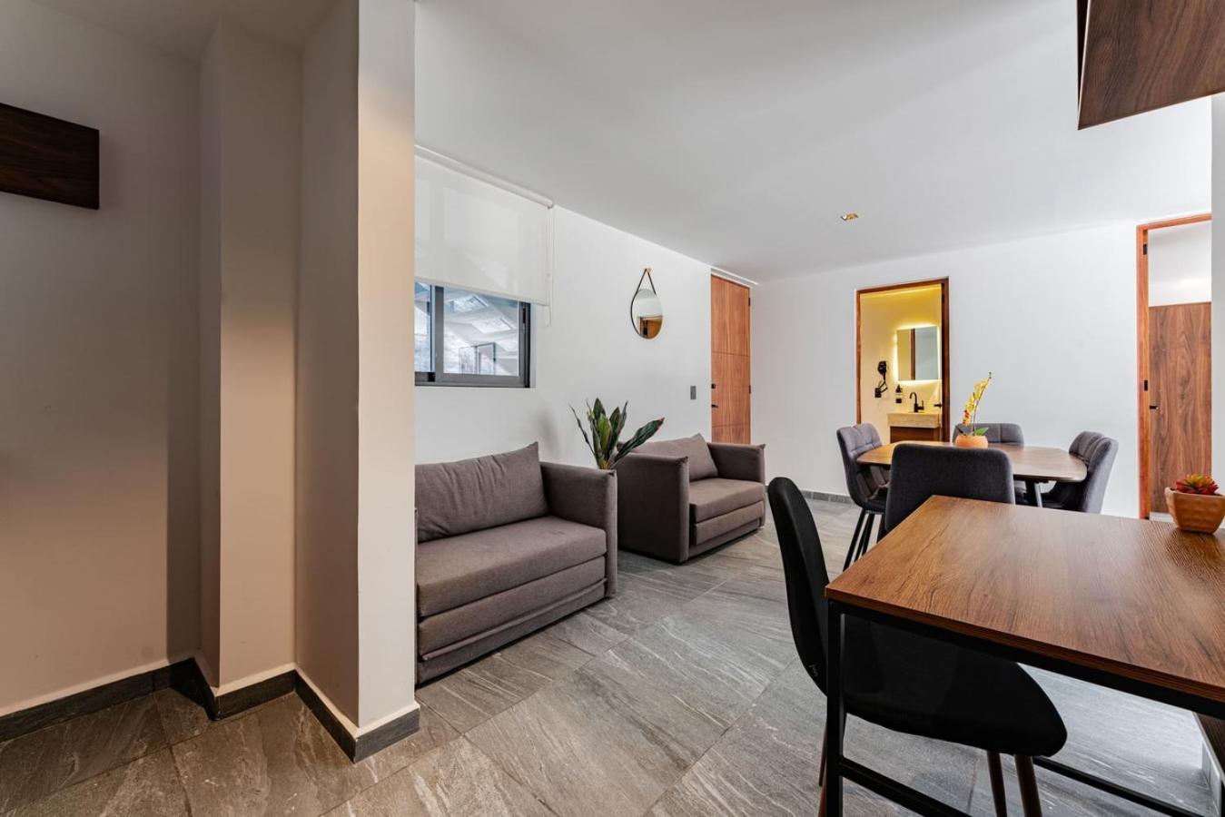 Santa Ma La Ribera Apartments By Vh Мехико Экстерьер фото