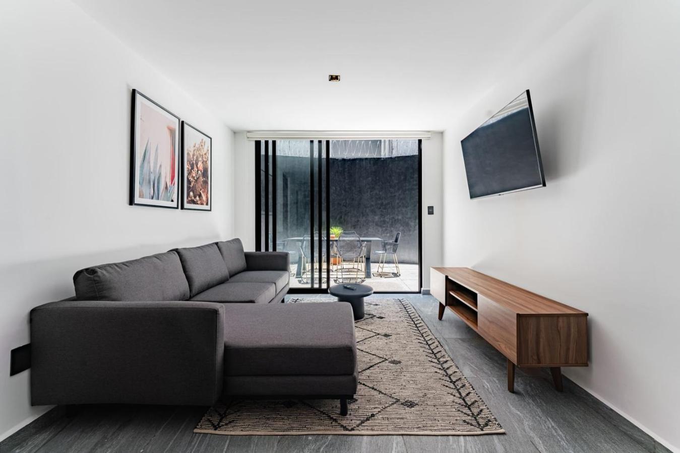 Santa Ma La Ribera Apartments By Vh Мехико Экстерьер фото